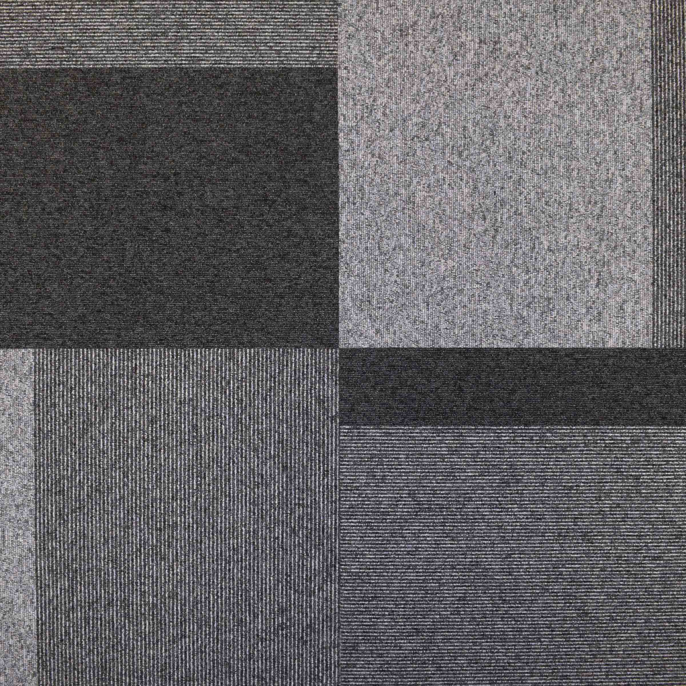Paragon Total Contrast Chrome Pelt carpet tile